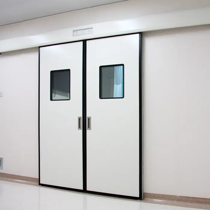 ¿Cuáles son las ventajas de la puerta corredera hermética del hospital?